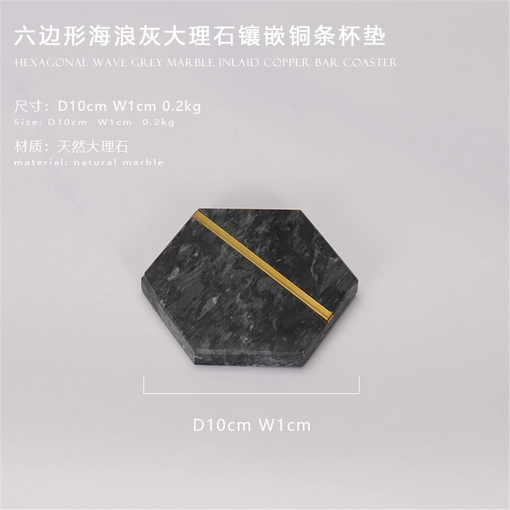 Natural Stone Cup Coasters