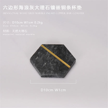 Natural Stone Cup Coasters