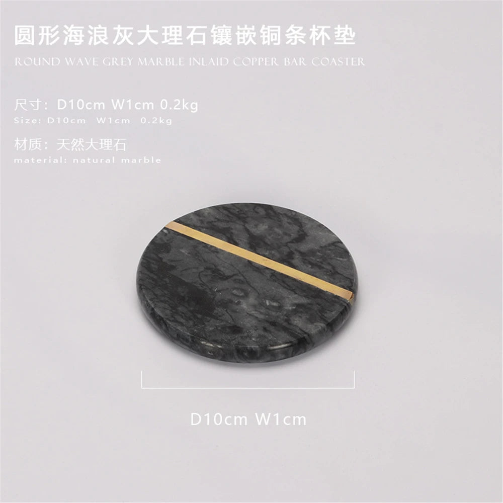 Natural Stone Cup Coasters