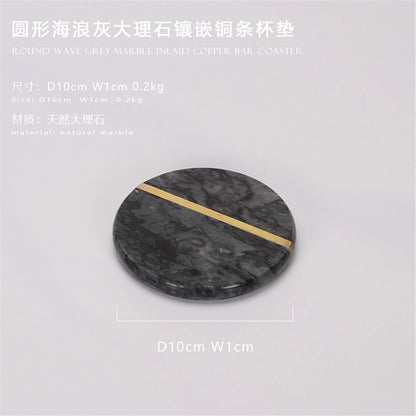Natural Stone Cup Coasters