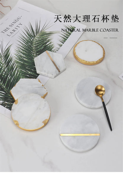 Natural Stone Cup Coasters