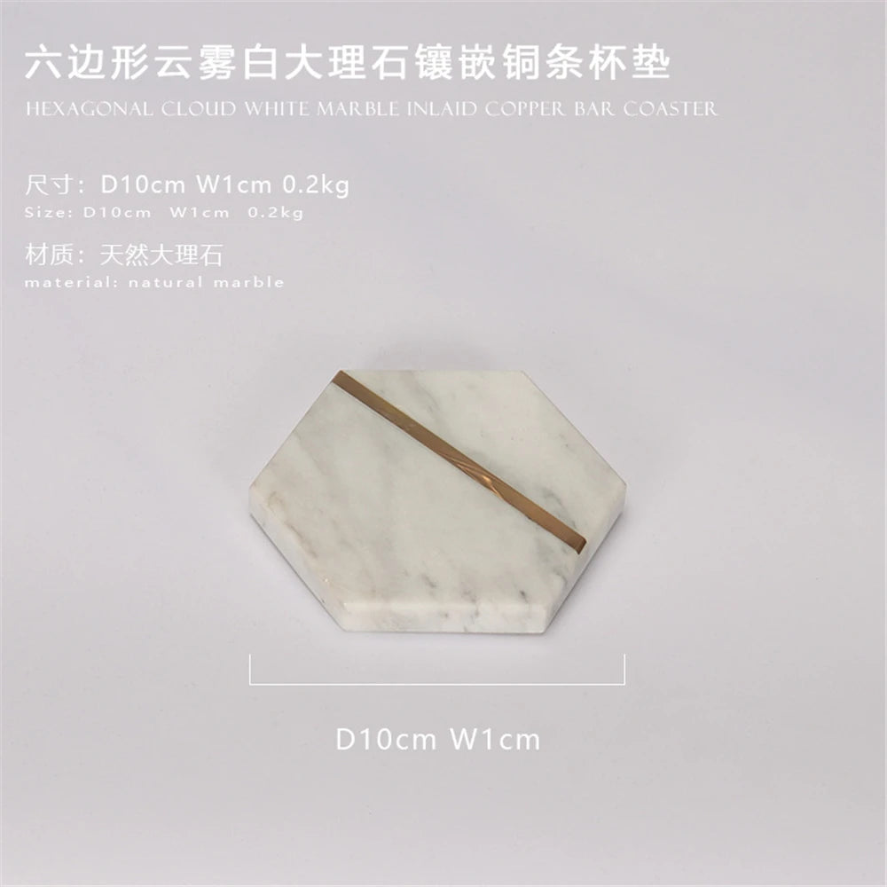 Natural Stone Cup Coasters