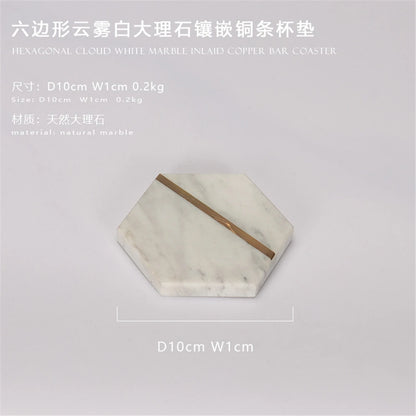 Natural Stone Cup Coasters