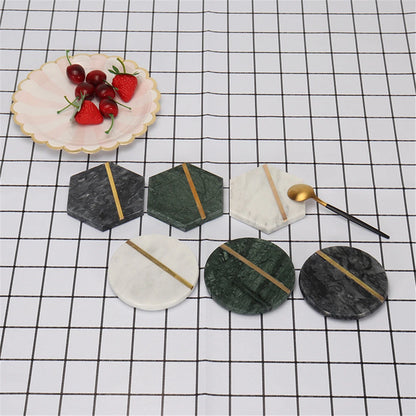 Natural Stone Cup Coasters