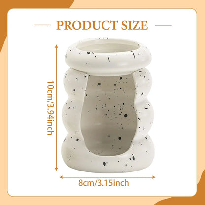 Minimalist Ceramic Candle & Essential Oil