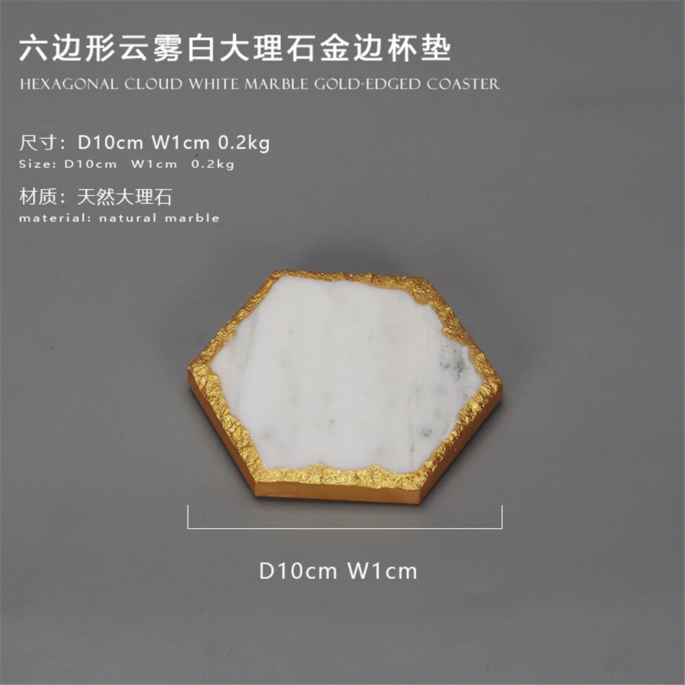 Natural Stone Cup Coasters