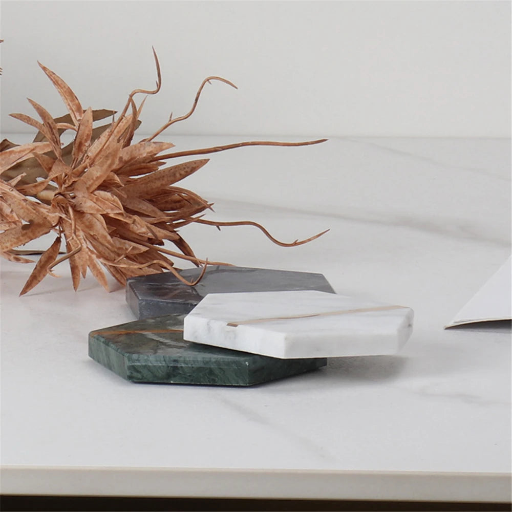 Natural Stone Cup Coasters