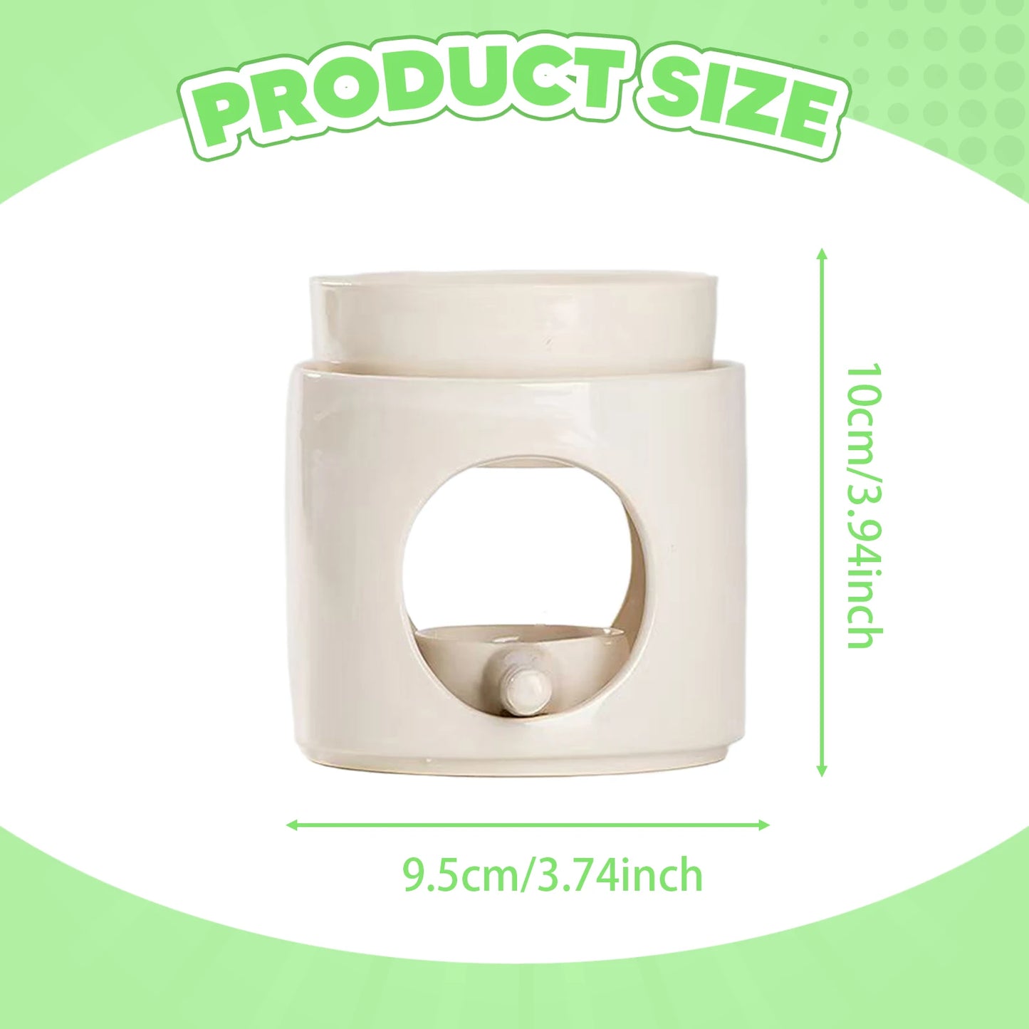 Minimalist Ceramic Candle & Essential Oil