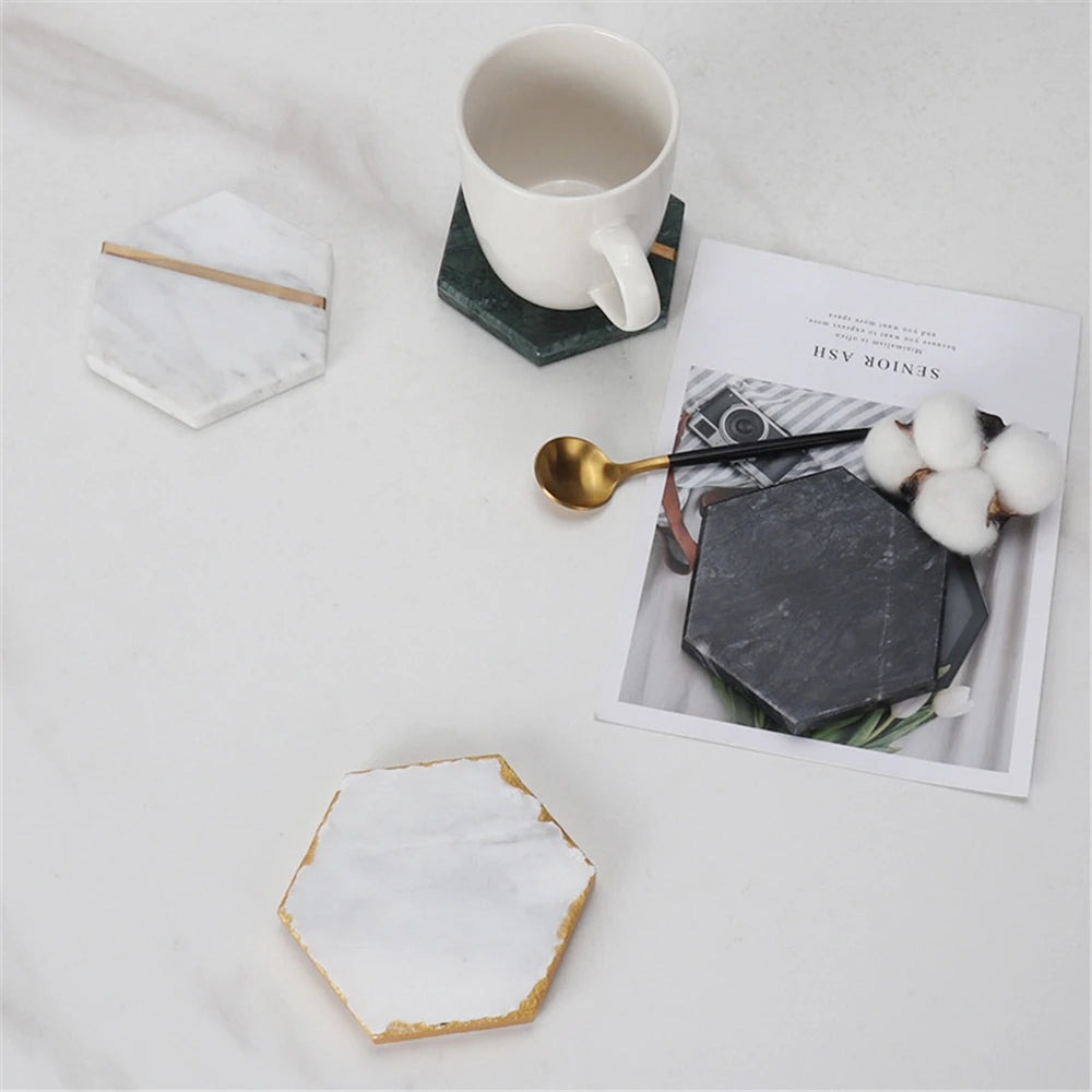 Natural Stone Cup Coasters