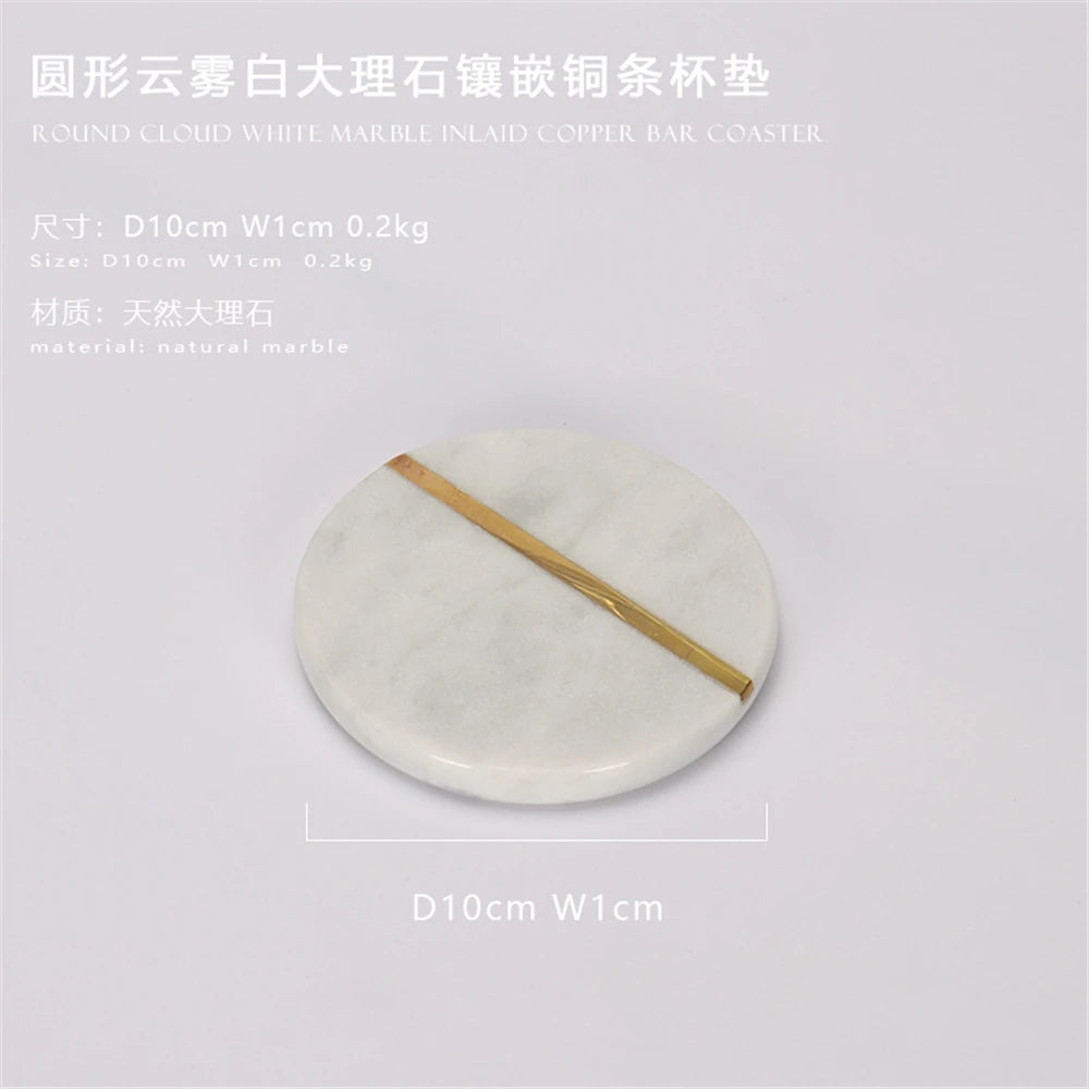 Natural Stone Cup Coasters