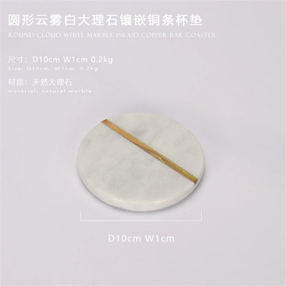 Natural Stone Cup Coasters