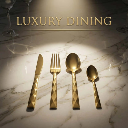 Luxury Matte Cutlery Set