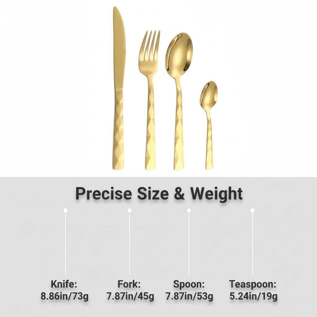 Luxury Matte Cutlery Set