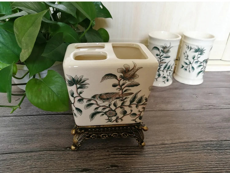 Nordic Ceramic Toothbrush Holder