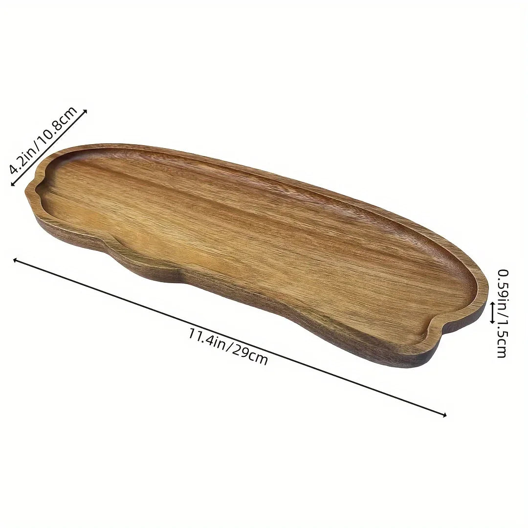 Japanese Wooden Tea Tray Multi Functional
