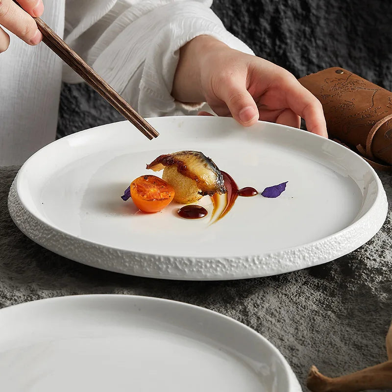 Nordic Matte Ceramic Plate