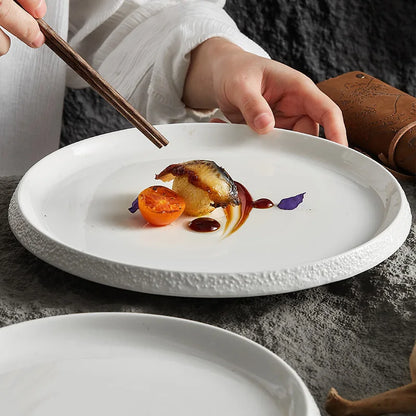 Nordic Matte Ceramic Plate