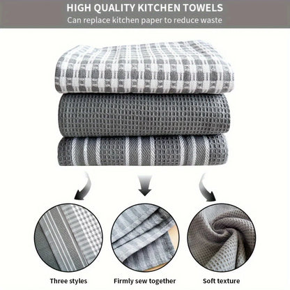 Waffle Weave Kitchen Towels