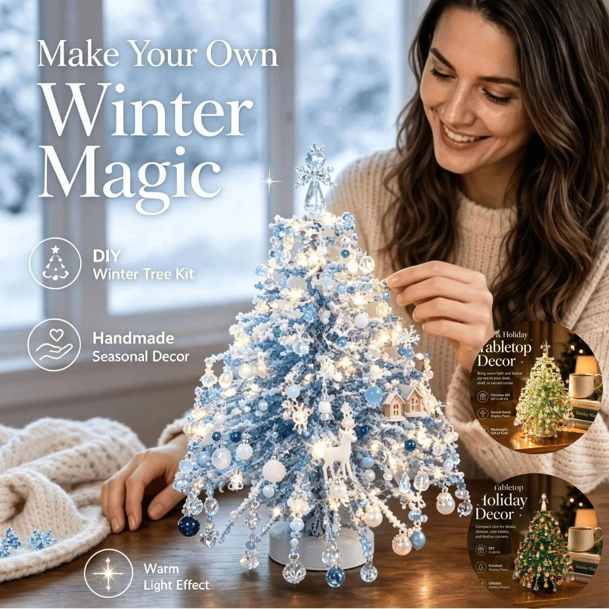 DIY The Keepsake Crystal Christmas Tree Kit