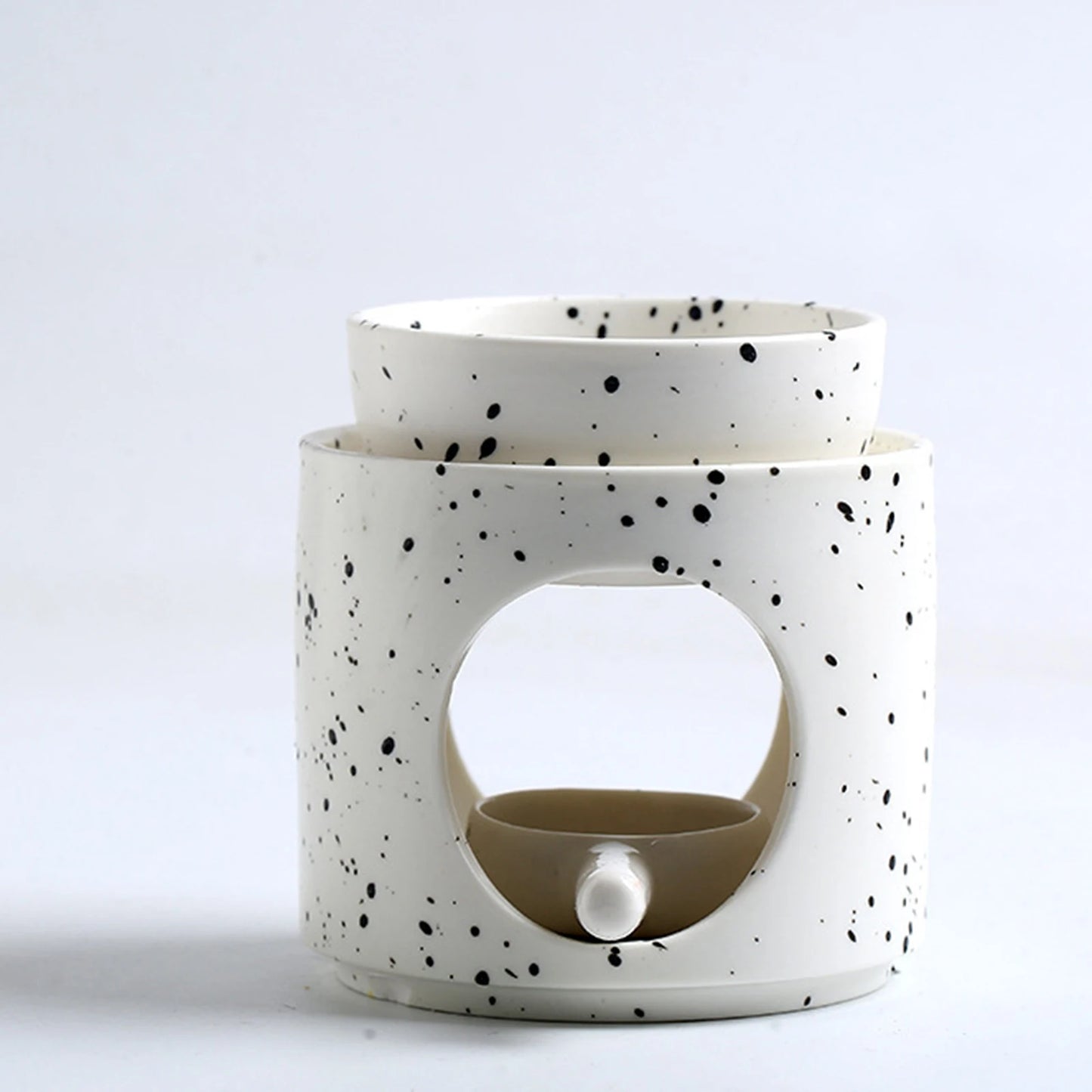 Minimalist Ceramic Candle & Essential Oil