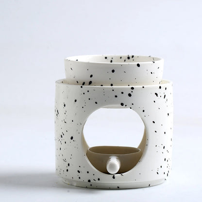 Minimalist Ceramic Candle & Essential Oil