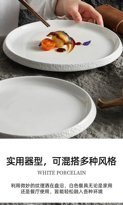 Nordic Matte Ceramic Plate