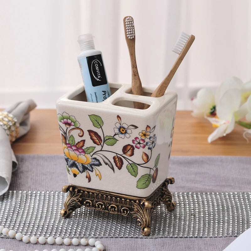 Nordic Ceramic Toothbrush Holder