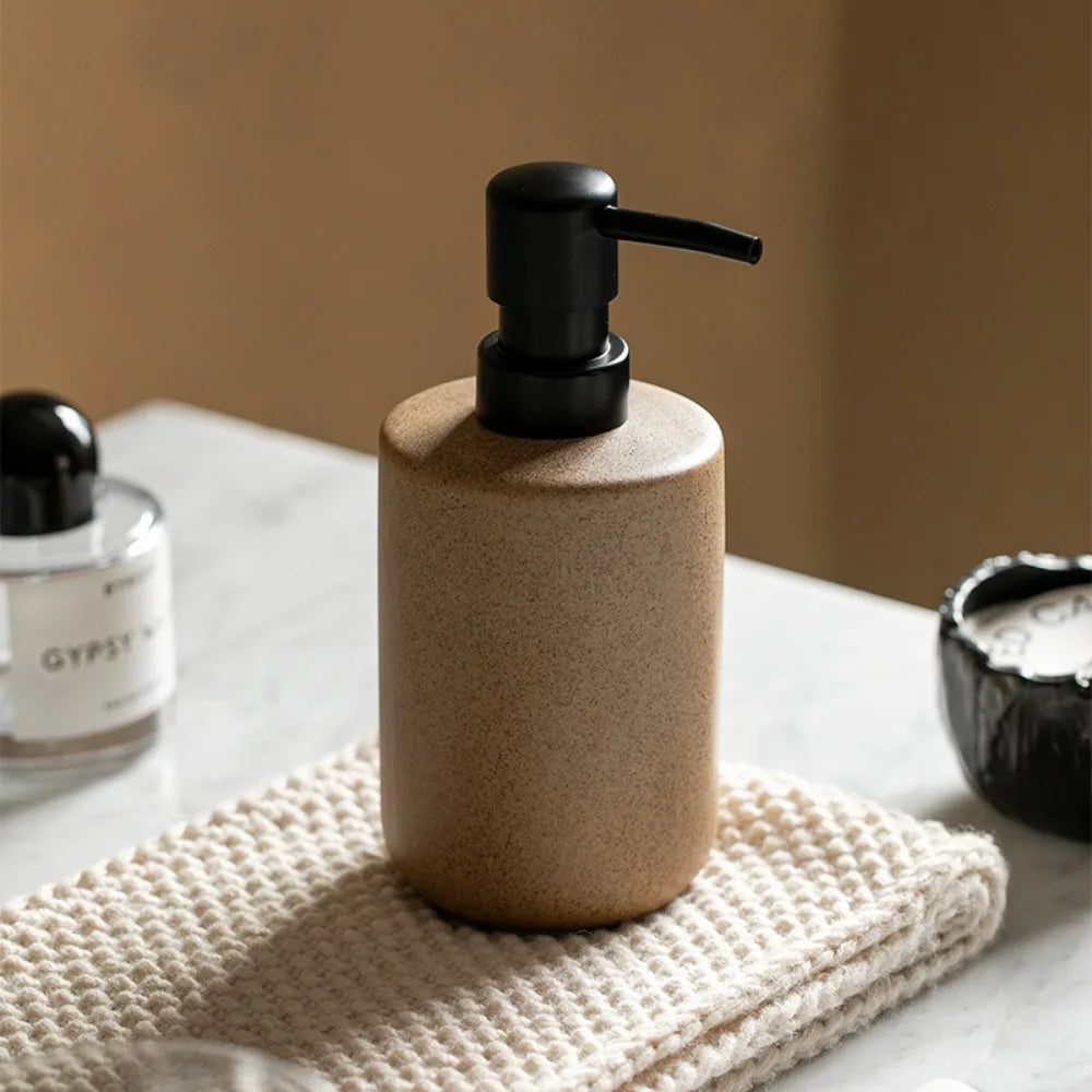 Minimalist Ceramic Soap Dispenser