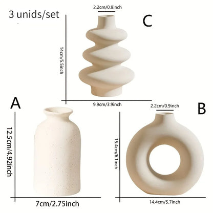 Abstract Ceramic Nordic Vase