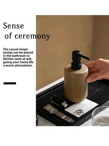 Minimalist Ceramic Soap Dispenser