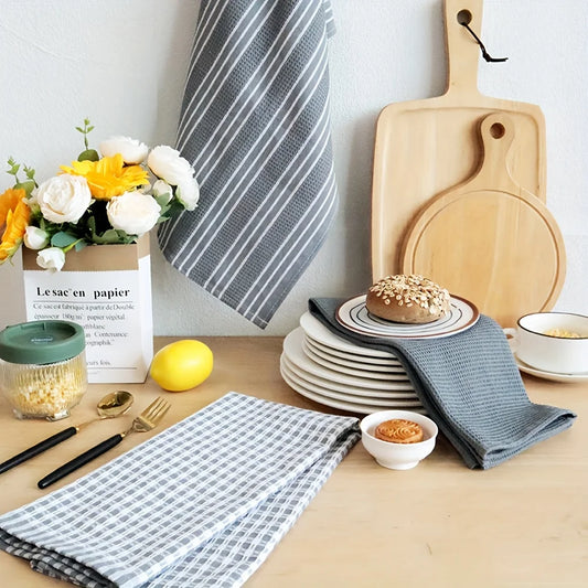 Waffle Weave Kitchen Towels