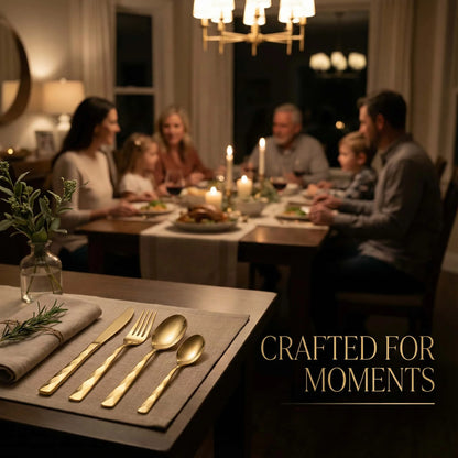 Luxury Matte Cutlery Set