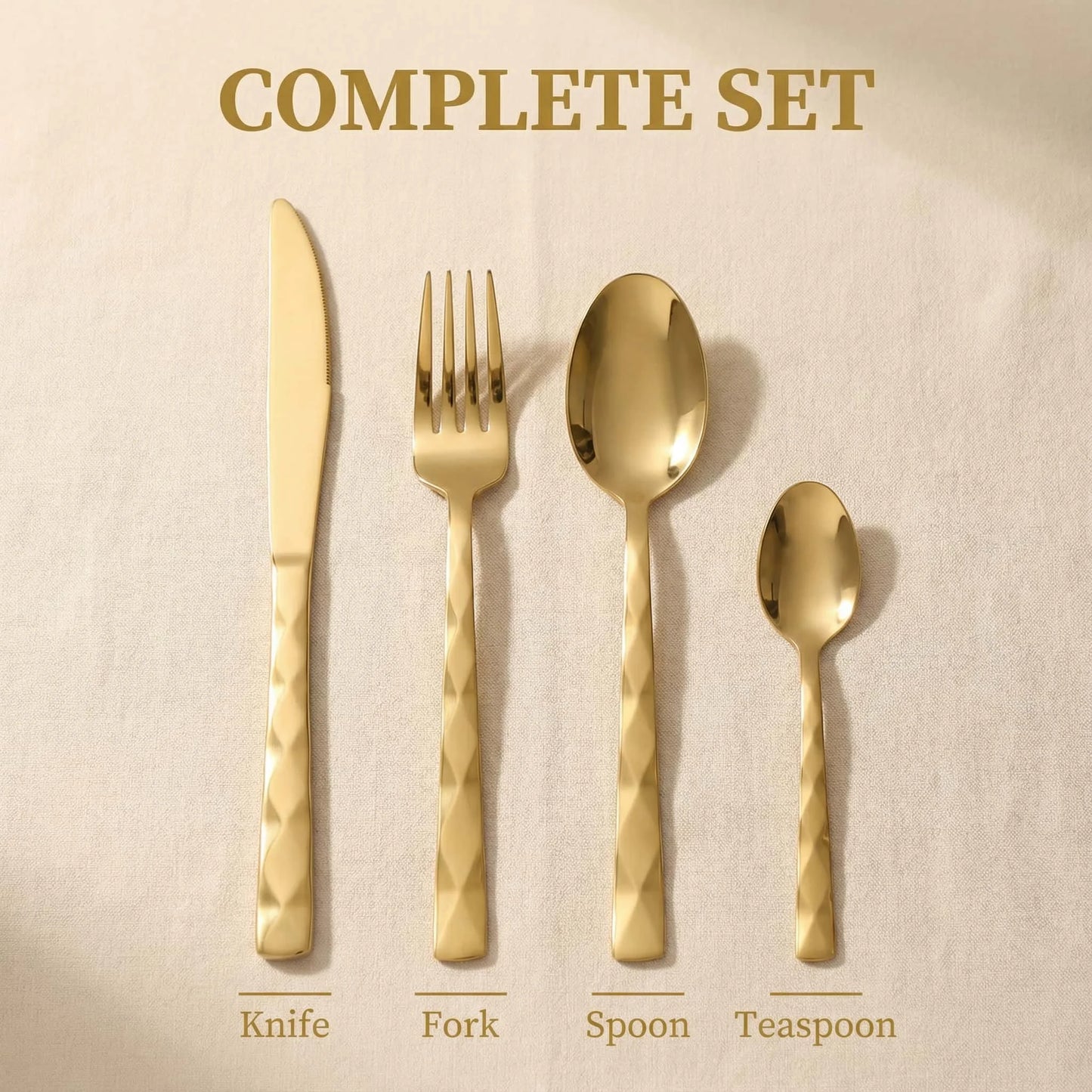 Luxury Matte Cutlery Set