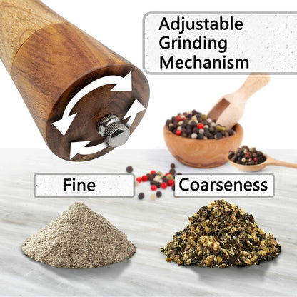 Nordic Wooden Pepper Mill