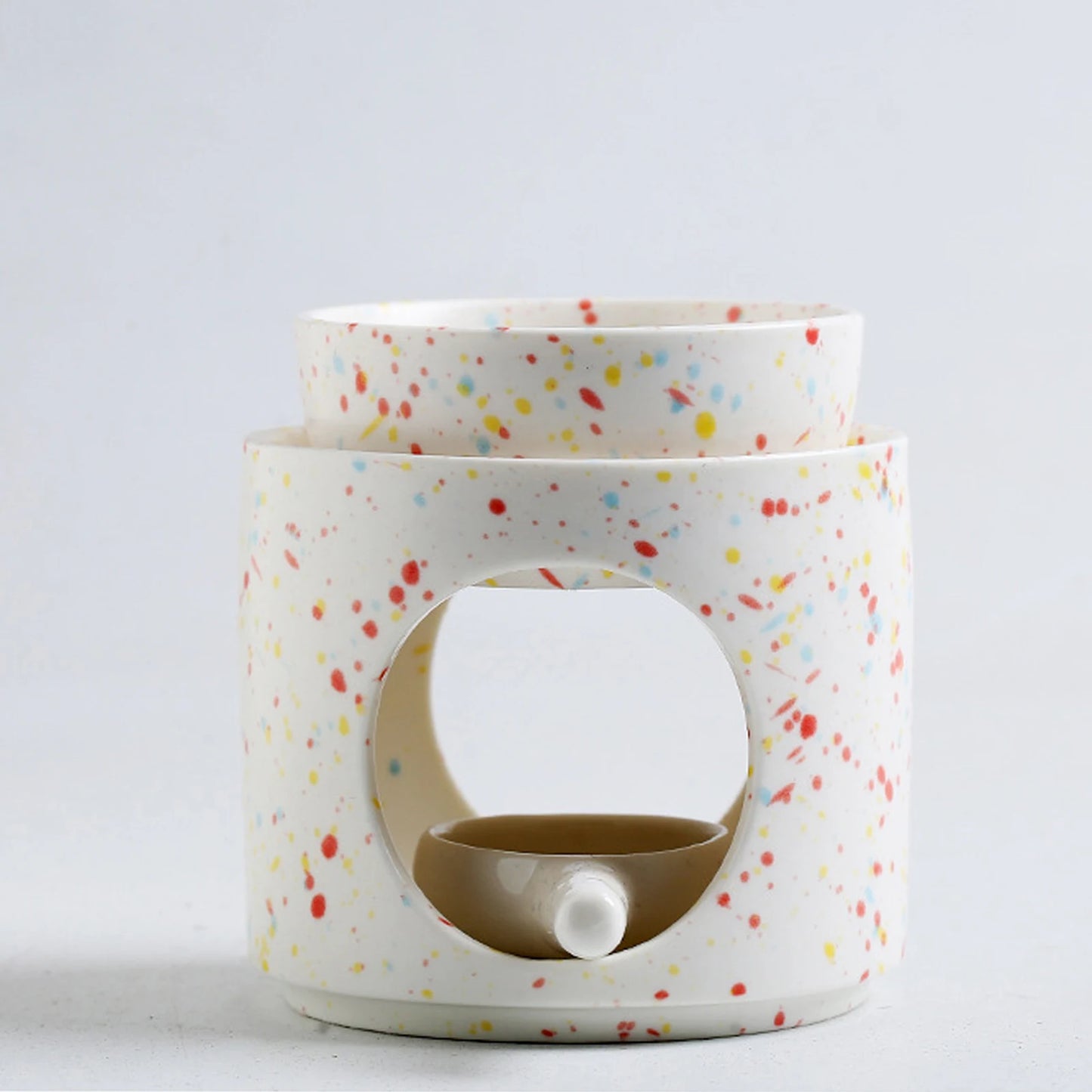 Minimalist Ceramic Candle & Essential Oil
