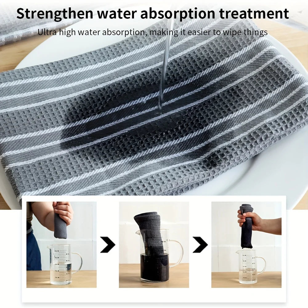 Waffle Weave Kitchen Towels