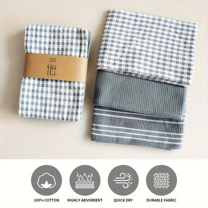 Waffle Weave Kitchen Towels