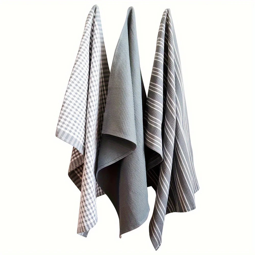Waffle Weave Kitchen Towels