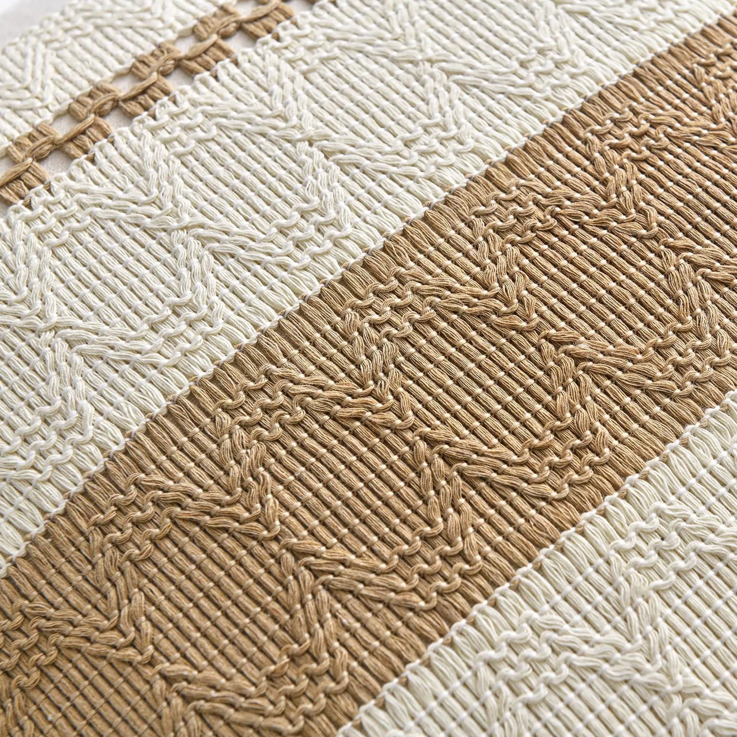 Textured Linen Cushion Cover