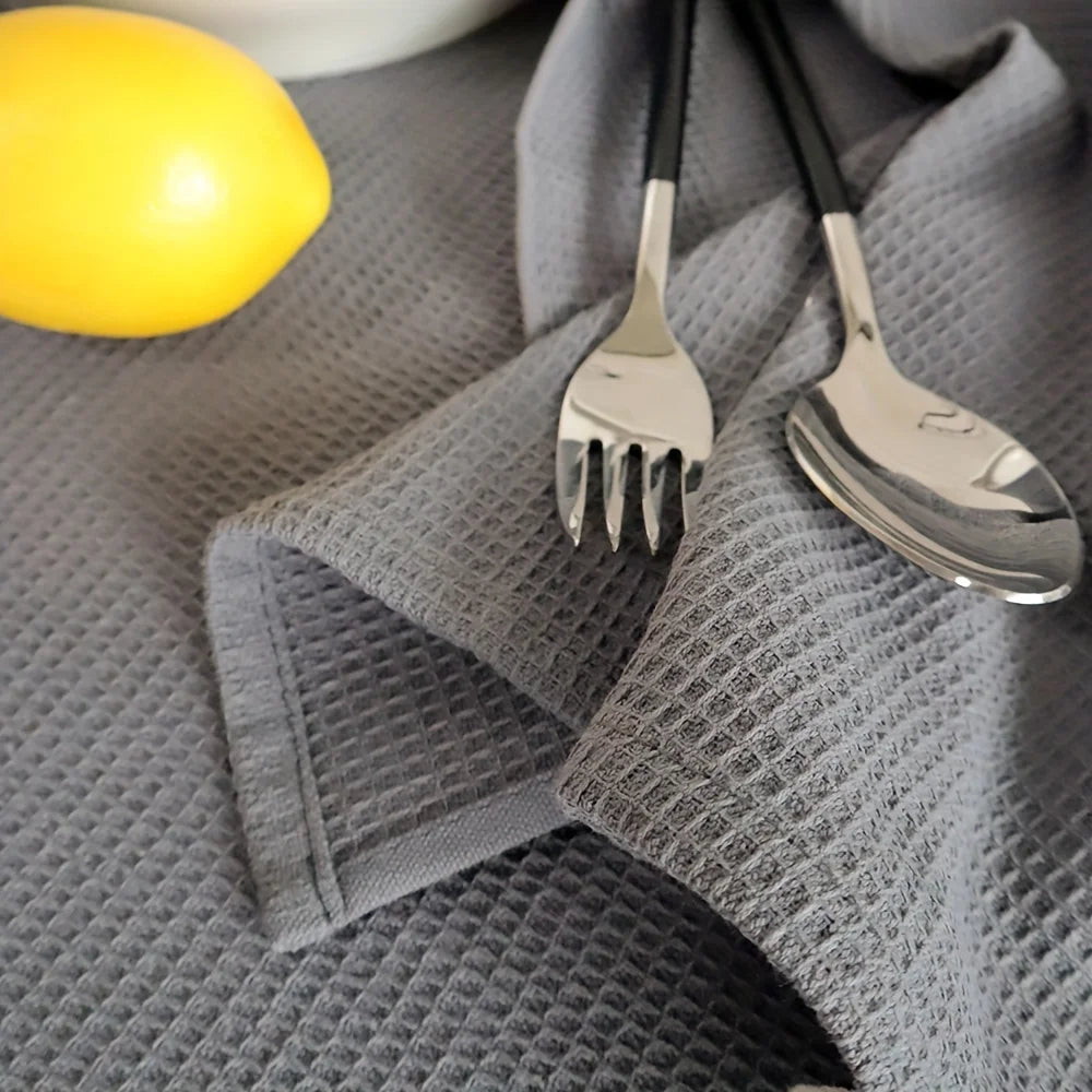 Waffle Weave Kitchen Towels