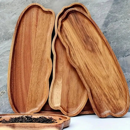 Japanese Wooden Tea Tray Multi Functional